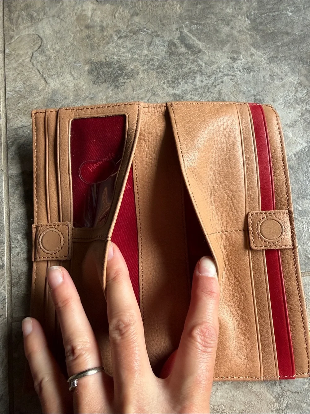 Hammitt tan leather